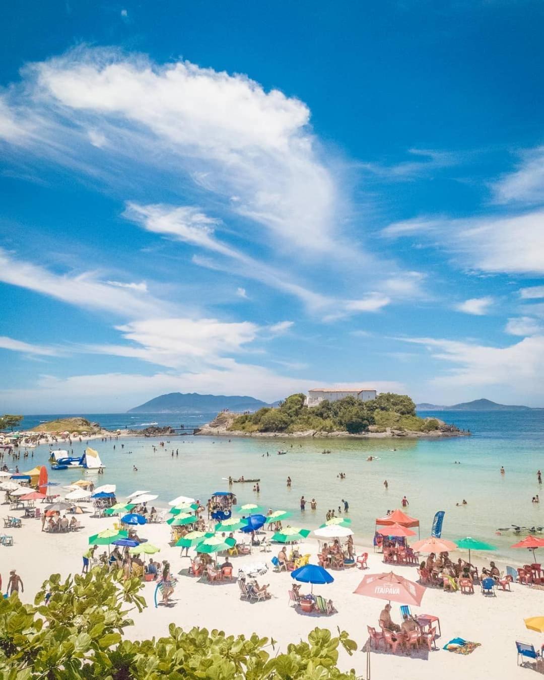 Apt 5 Minutos Praia Do Forte - Ar Condicionado Cabo Frio Luaran gambar